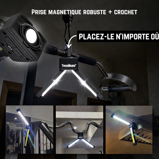TrexoBeam™ – La lumière qui révèle ton physique